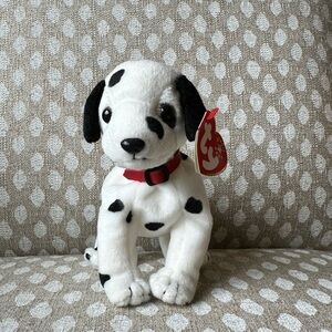 Ty Dizzy Dalmatian beanie baby. DOB 10/7/2000